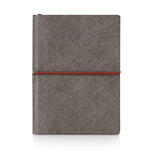 Ciaq 2019 Plus Metal Daily Diary, Graphite (Metallic Saffiano Cover)