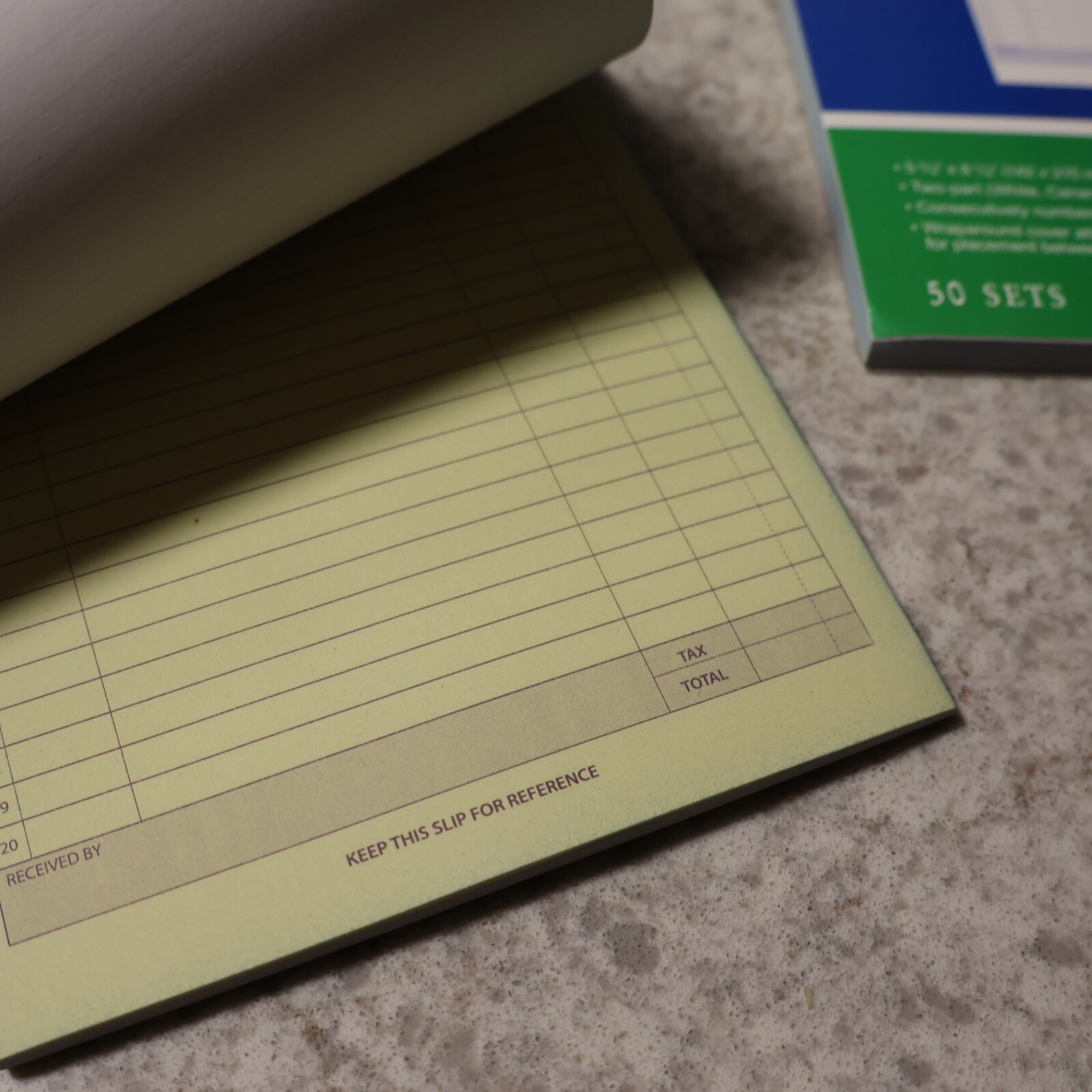 4 Invoice Sales Order Books Receipt Form Record 50 Sets Carbonless