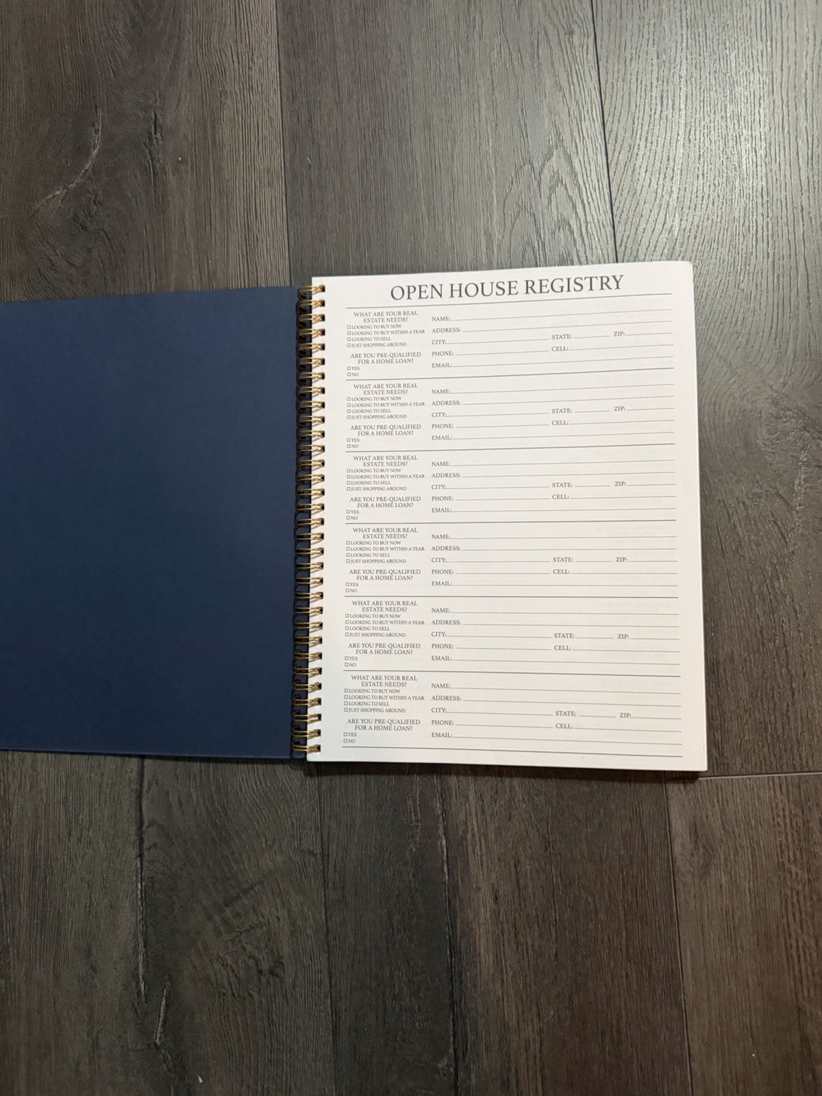 Juvale Open House Visitor Register notebook Sign In Book