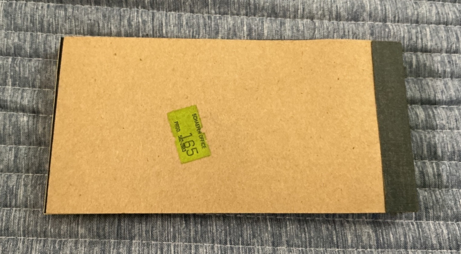 Rediform Money Receipt Book Duplicate 8K 820 50 Sheets With Carbon Paper
