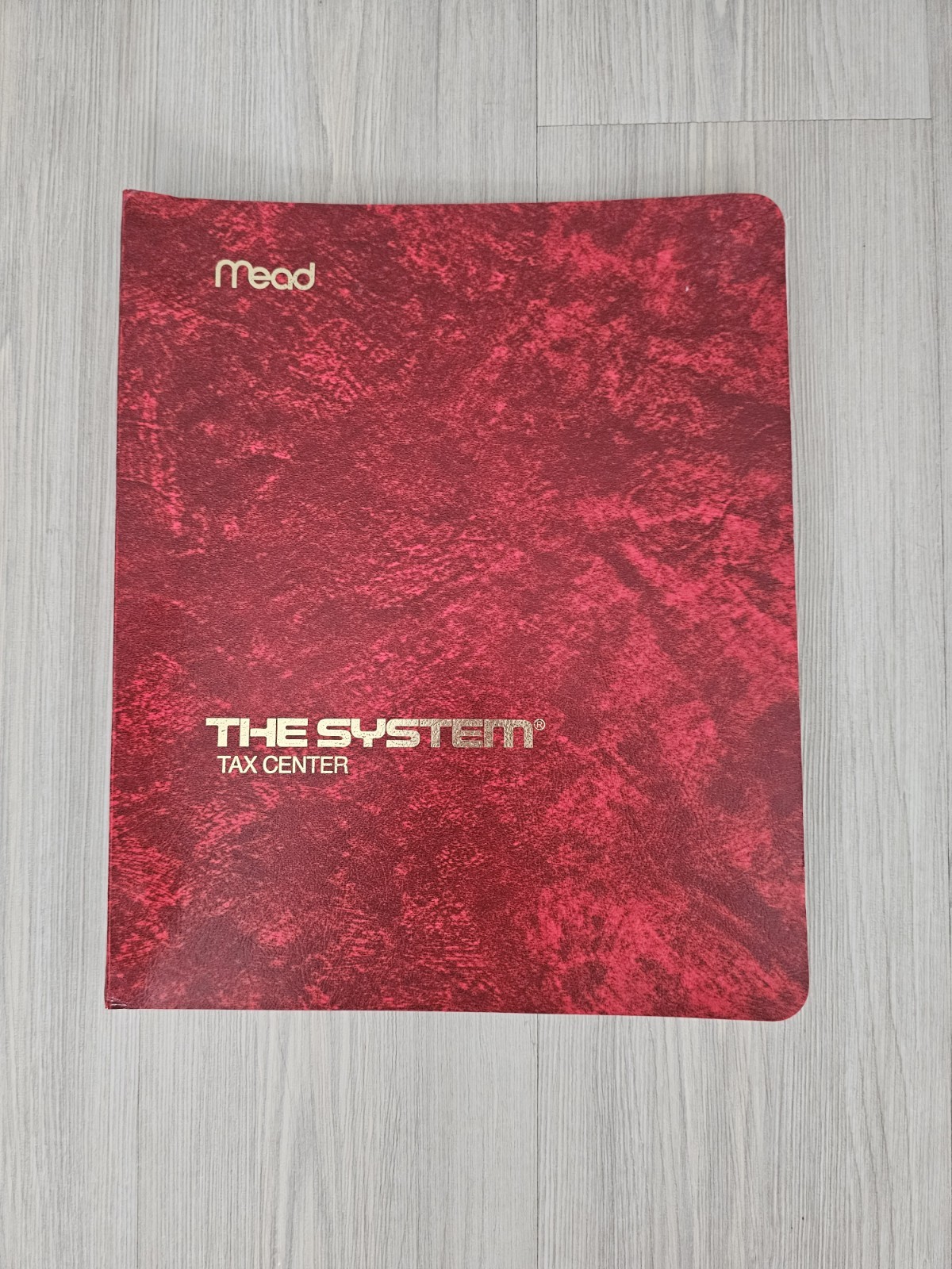 Vintage Mead The System Tax Center Record Unused 1978