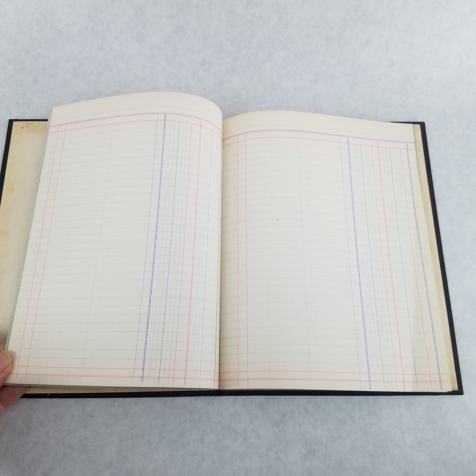 Vintage Hard Bound Columnar Book 2 Column 88 Pages USA Made Bookkeeping 5049-2