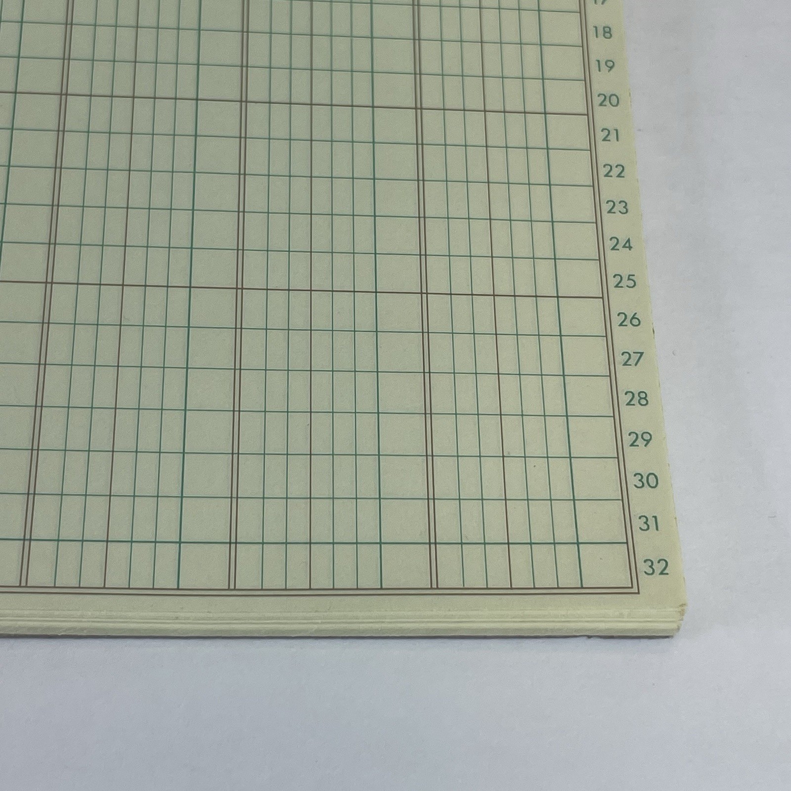 NATIONAL Analysis Pad 12 Column Paper 14 X 8.5″ refill 50 Sheets 45-112 NEW