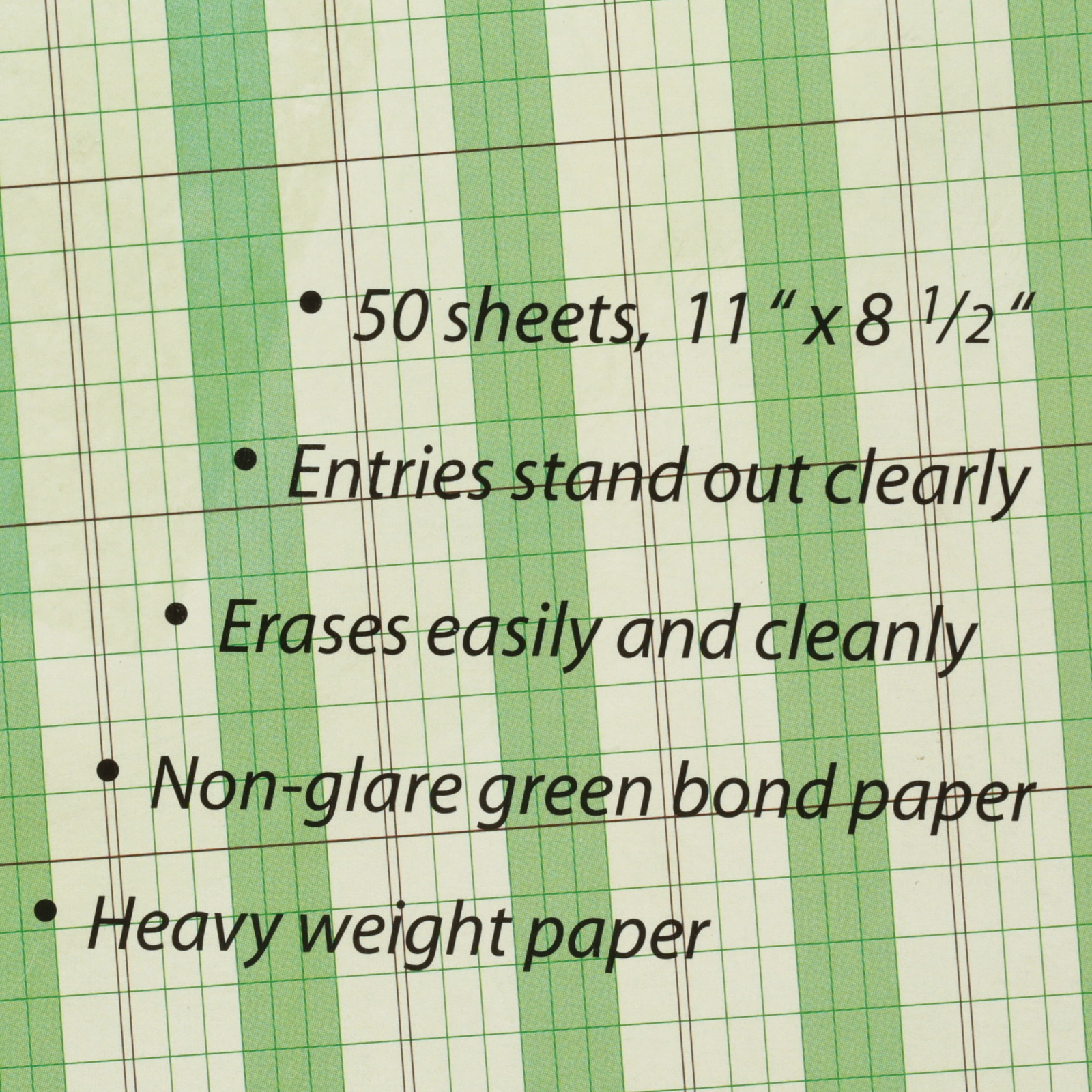 New Norcom, Columnar Ledger Pad, 6 Columns, 8.5″ x 11″, Heavy weight design