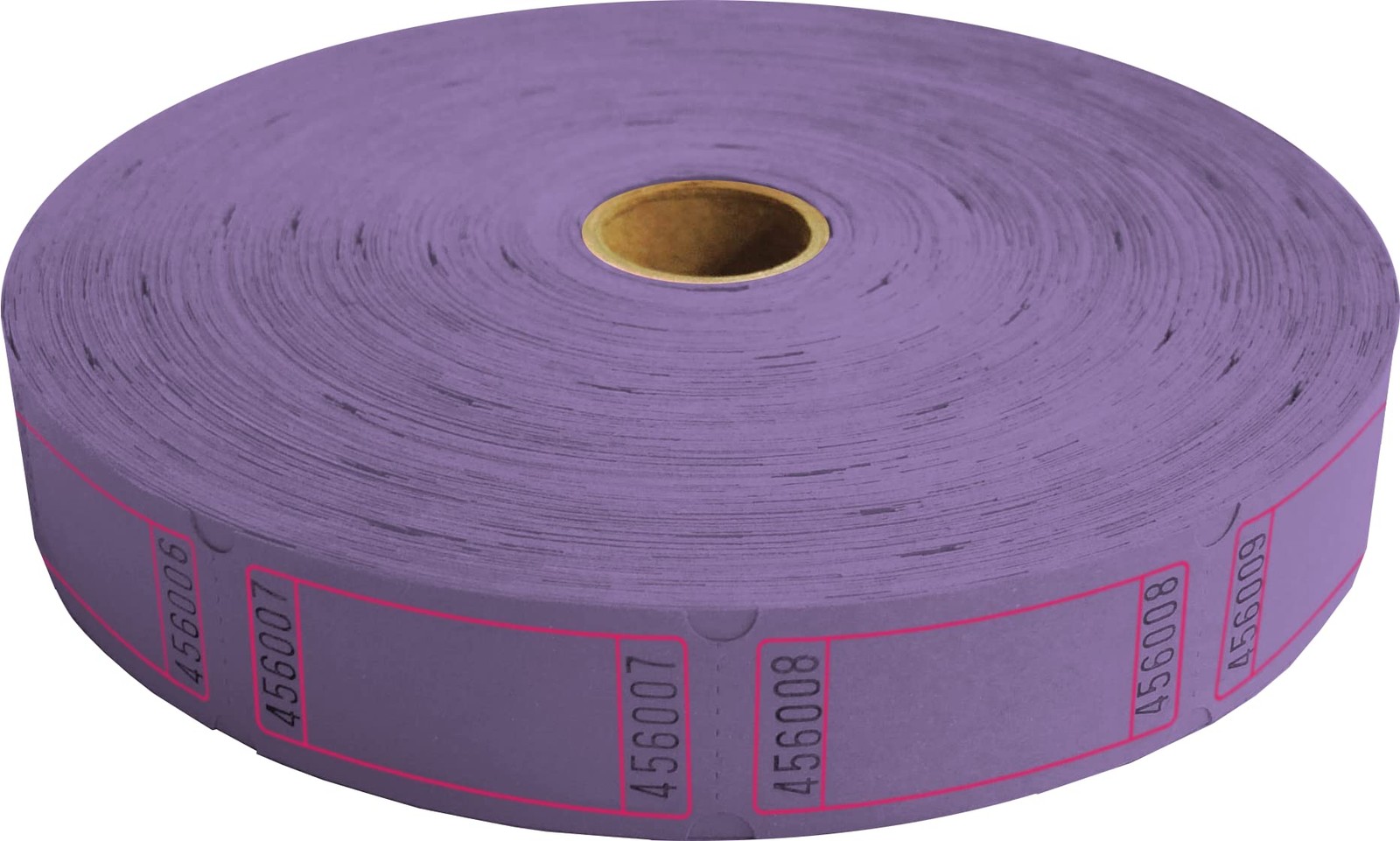 8 Pack Blank Roll Tickets – 2000 6 inches x 12 x 4 inches, Multicolor