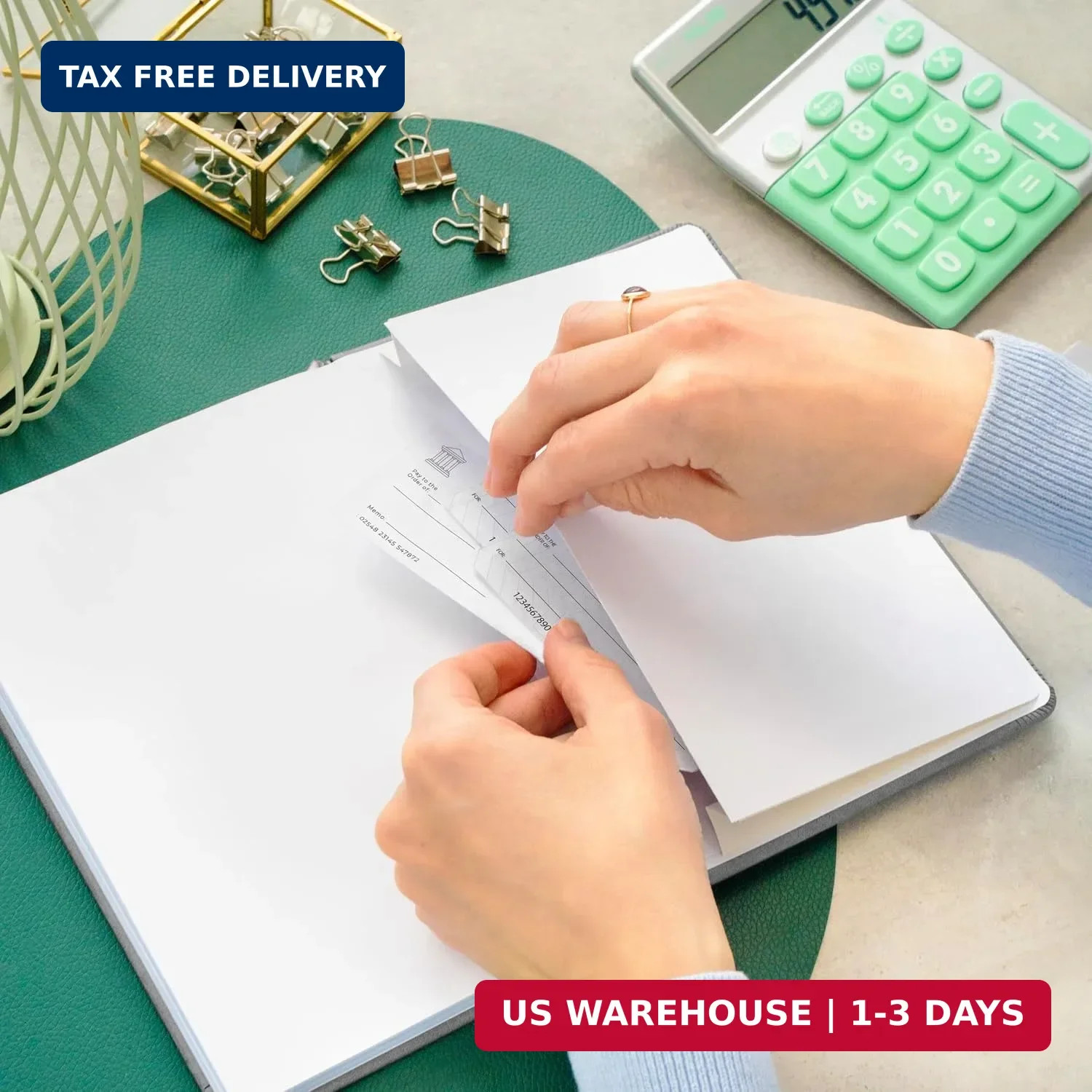 Skyline Check Register – Accounting Ledger Log Book for Income & Expenses – Tran