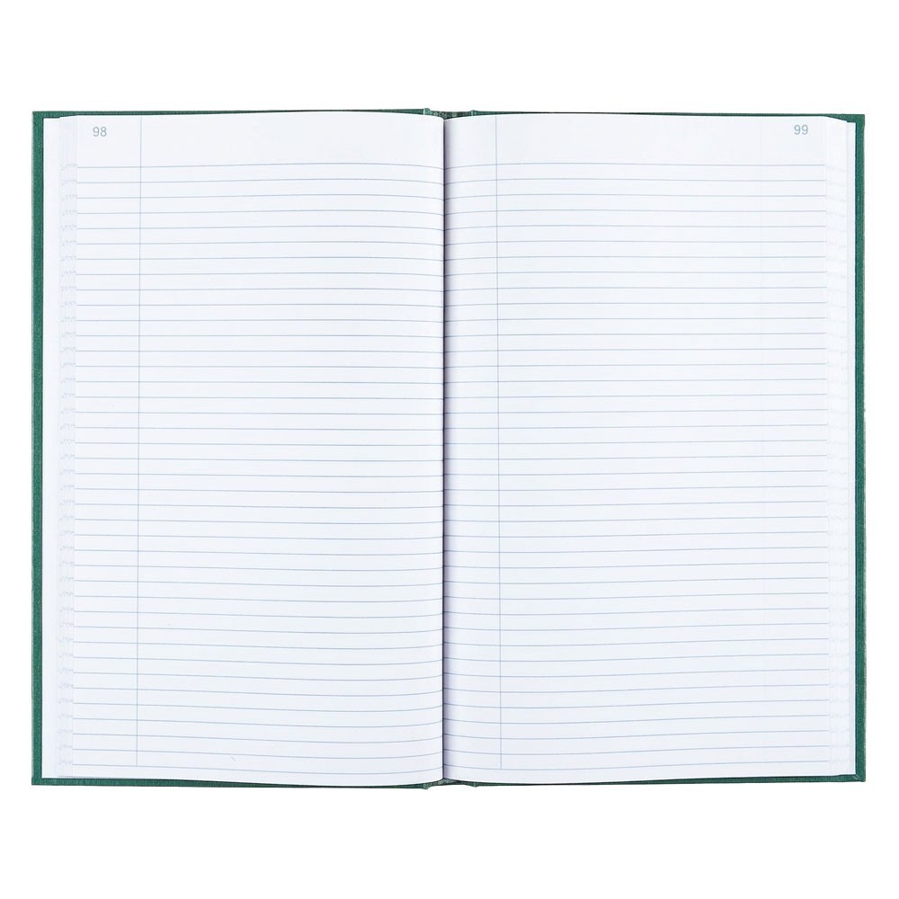 National Brand 56-131 Record Book, 300 Pages, 7-1/4 x 12-1/4″, Emerald Series
