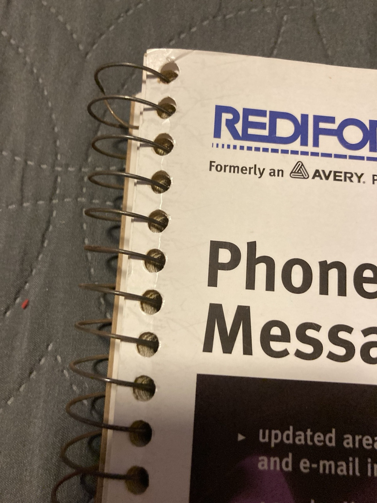 Rediform 50-076 Phone Message Book – approx. 400 Messages 11″ X 5-2/3″