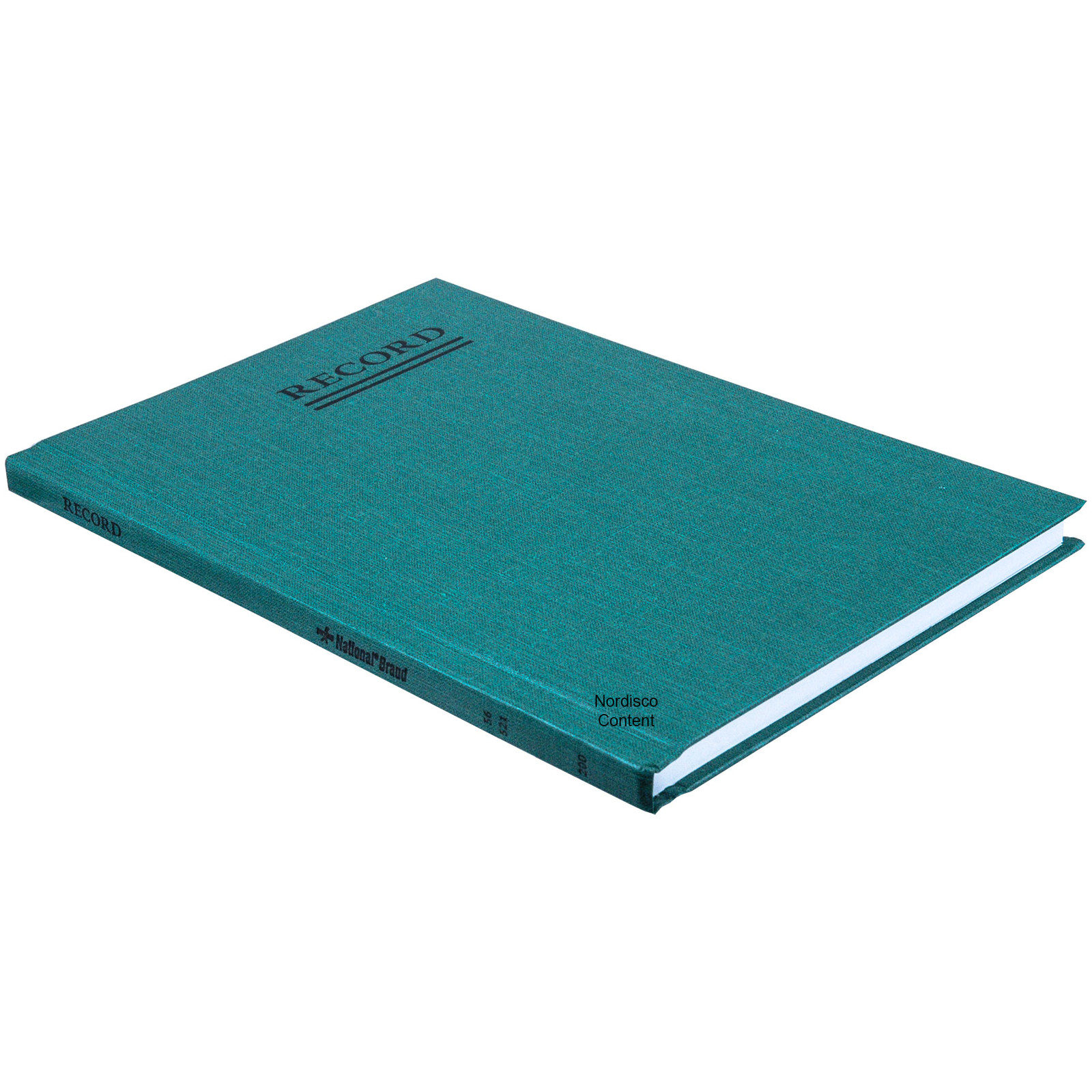 National Brand 56-521 Account Book, Record Ruling, 9-5/8 x 6-1/4″, 200 Pages