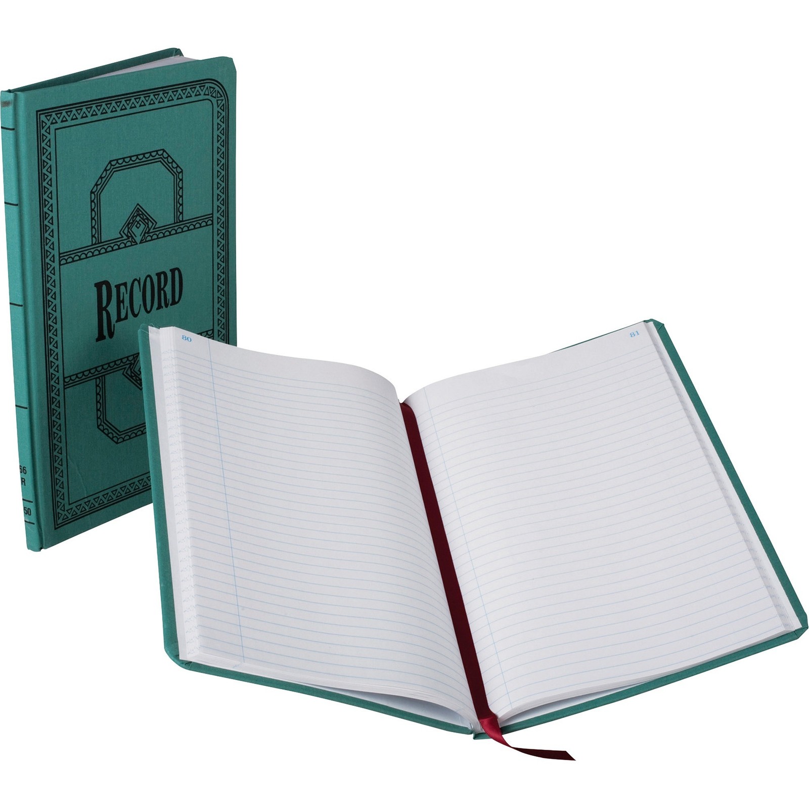 Esselte 66150R Canvas Record Book 150 Sheets Blue 12.12″x7.62″