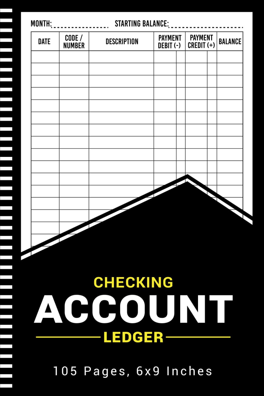 Checking Account Ledger: Simple Payment Record Notebook | Check and Debit Card R