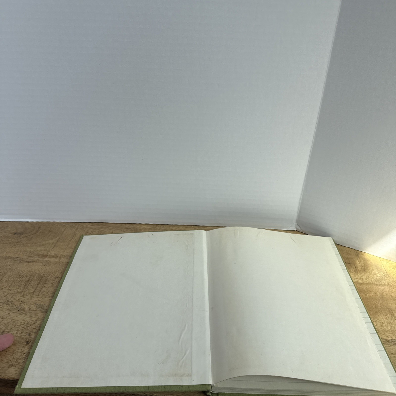 Federal Supply Service Record Book Used Some Writing On Pages