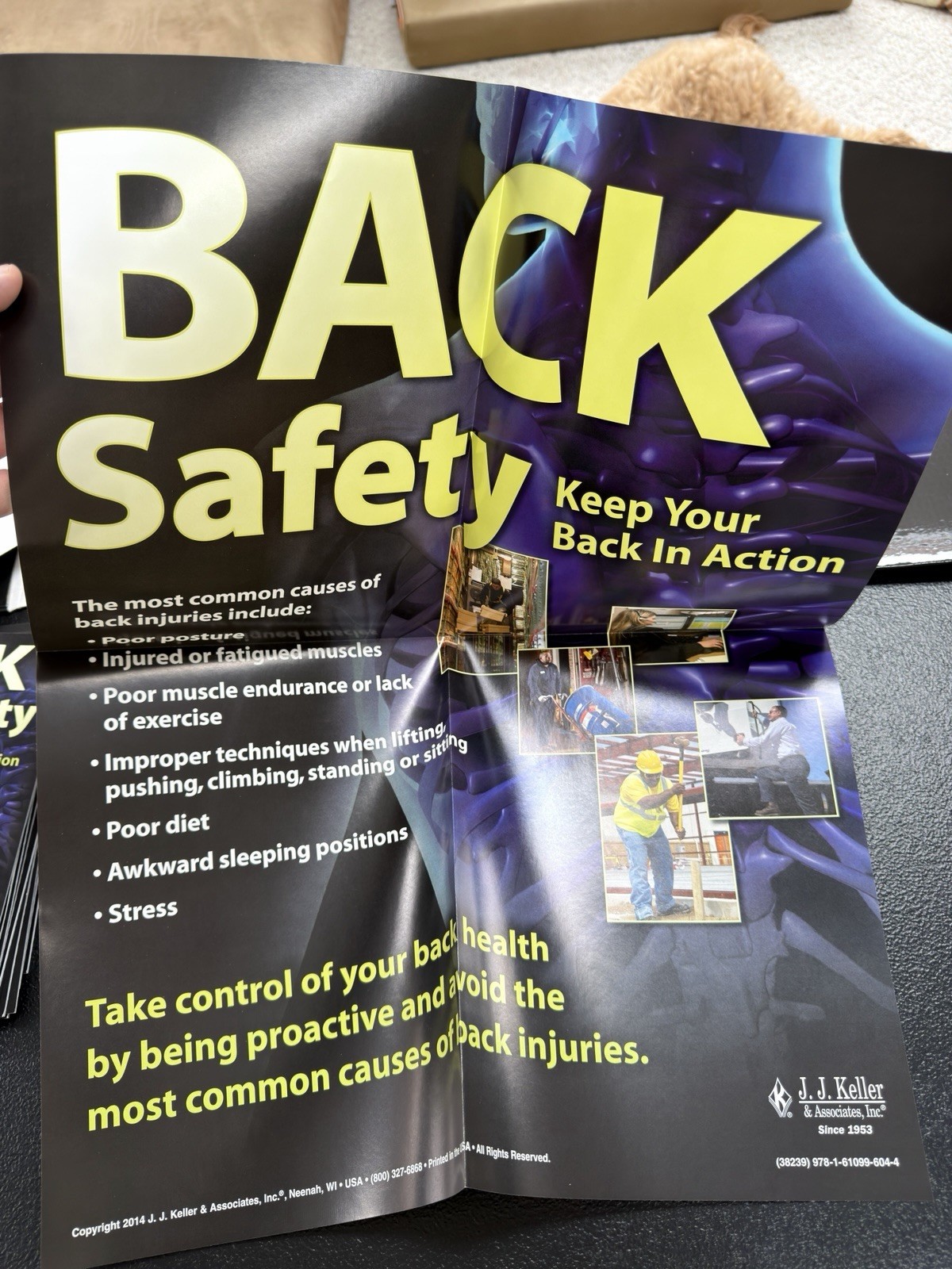JJ KELLER Training Back Safety Kit