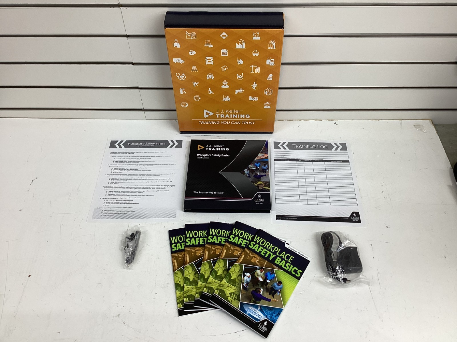 JJ KELLER Workplace Safety Basics Training Program Video Book Kit