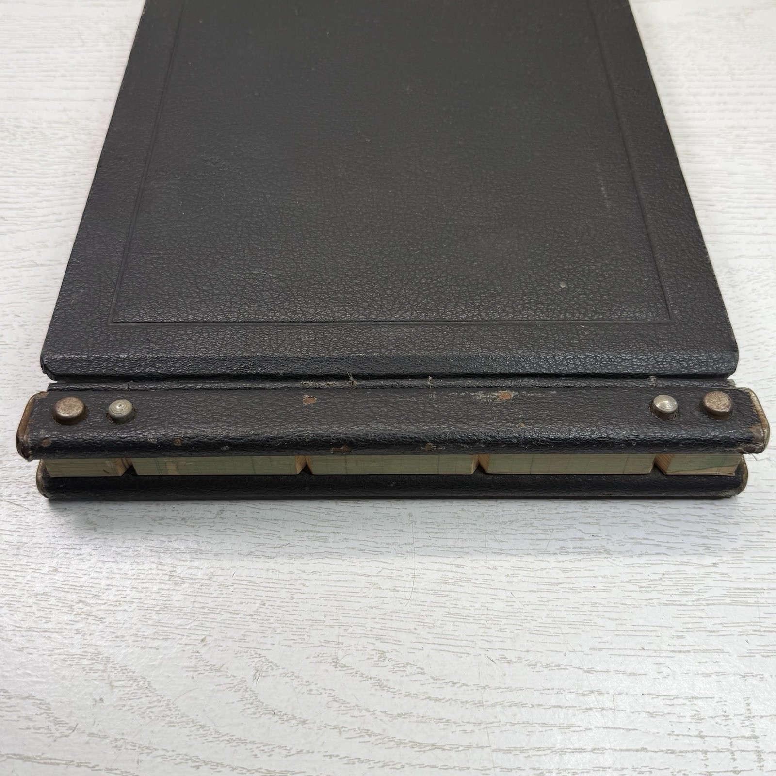 Standard Boorum & Pease No. 6215 1/2 B Two Post Hinge Ledger Paper Made In USA