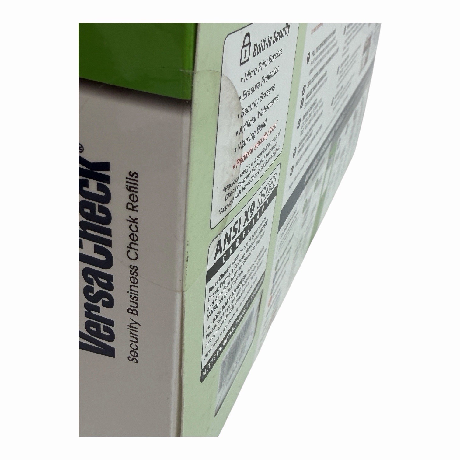 Versacheck Security Business Voucher Check Refill Form #1000 Unopened Sealed