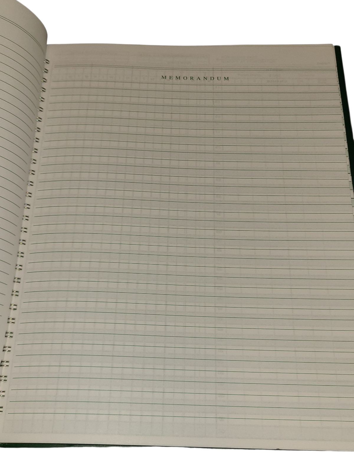 Green Spiral Bound Class Record Grade Book 38 Students 6 7 Week Periods 8.5 X 11