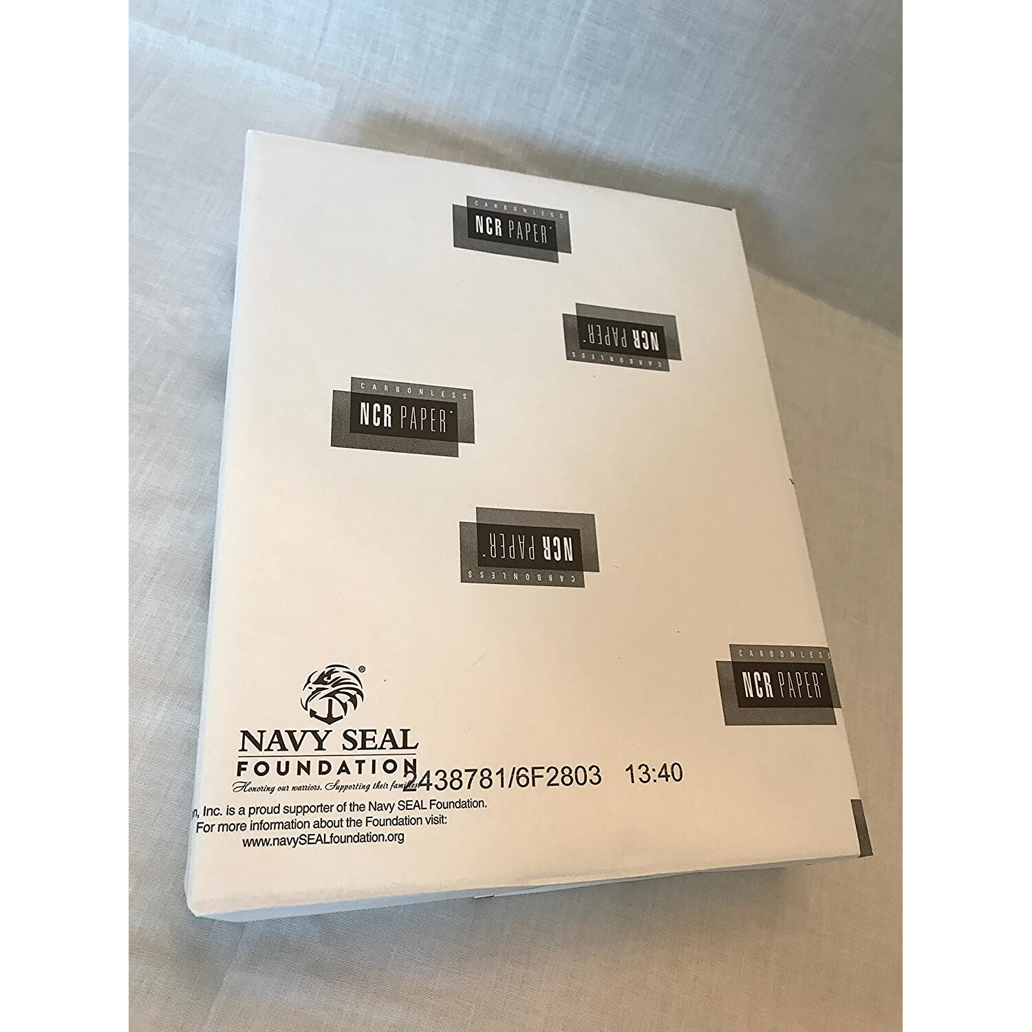 250 Sets, NCR Paper, 5887, Collated 2 Part (White, Canary), 8.5 x 11, Carbonless