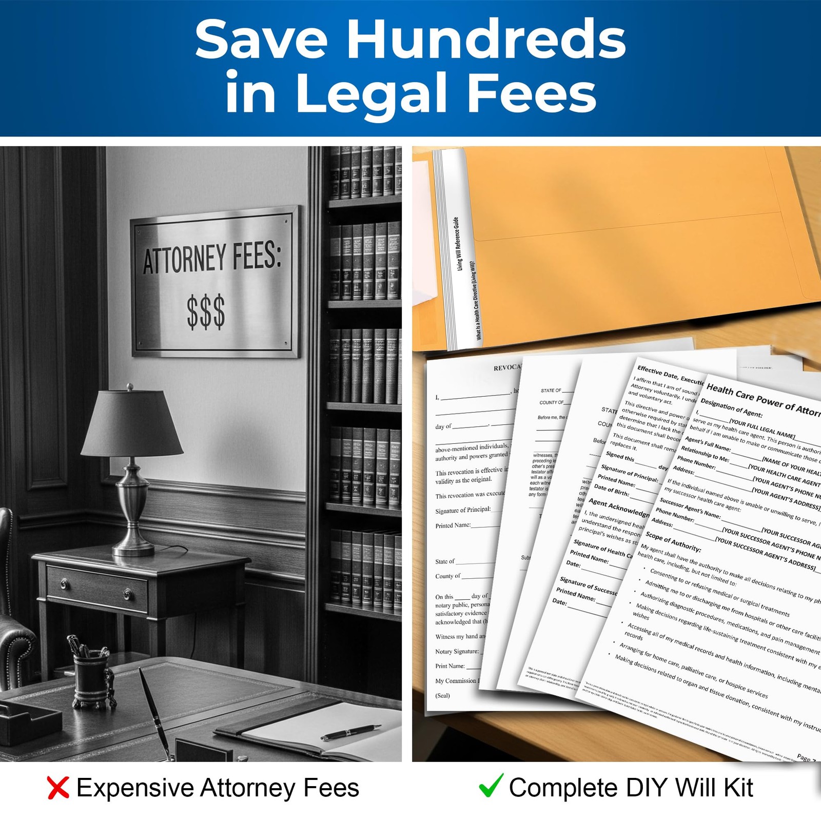 Complete Estate Planning Kit & Will Planner – Last and Testament,…