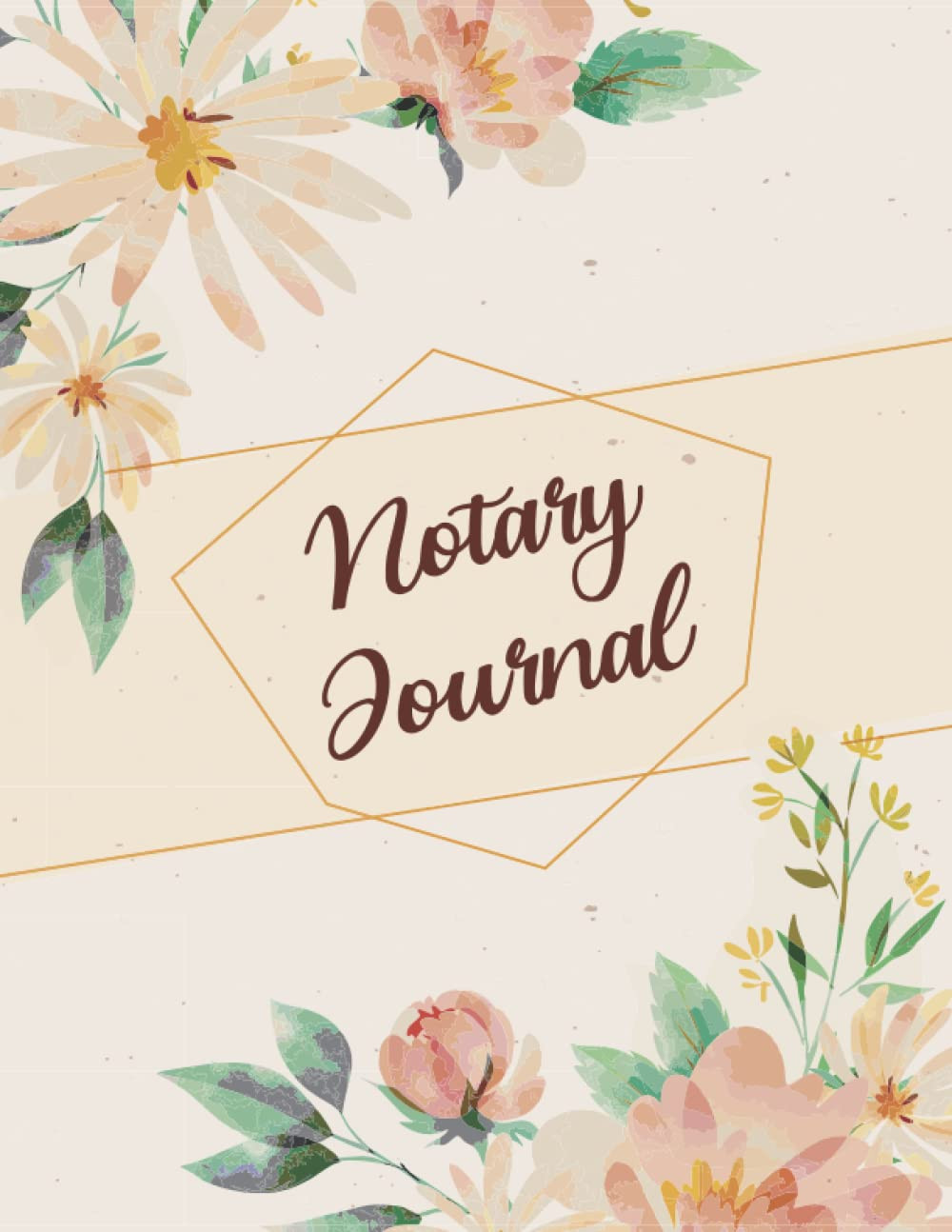 Notary Journal Log Book to Log Notarial Acts Public Notary Records Receipt Book
