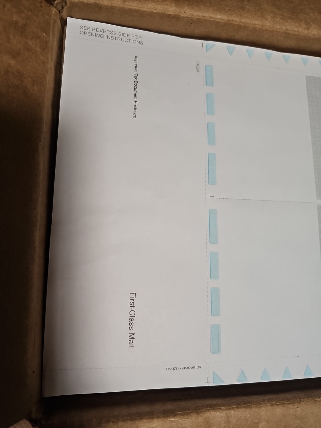Blank W2 4-Up Tax Forms 2024, 25 Employee. Versa Seal 1000 Pages. Self Sealing