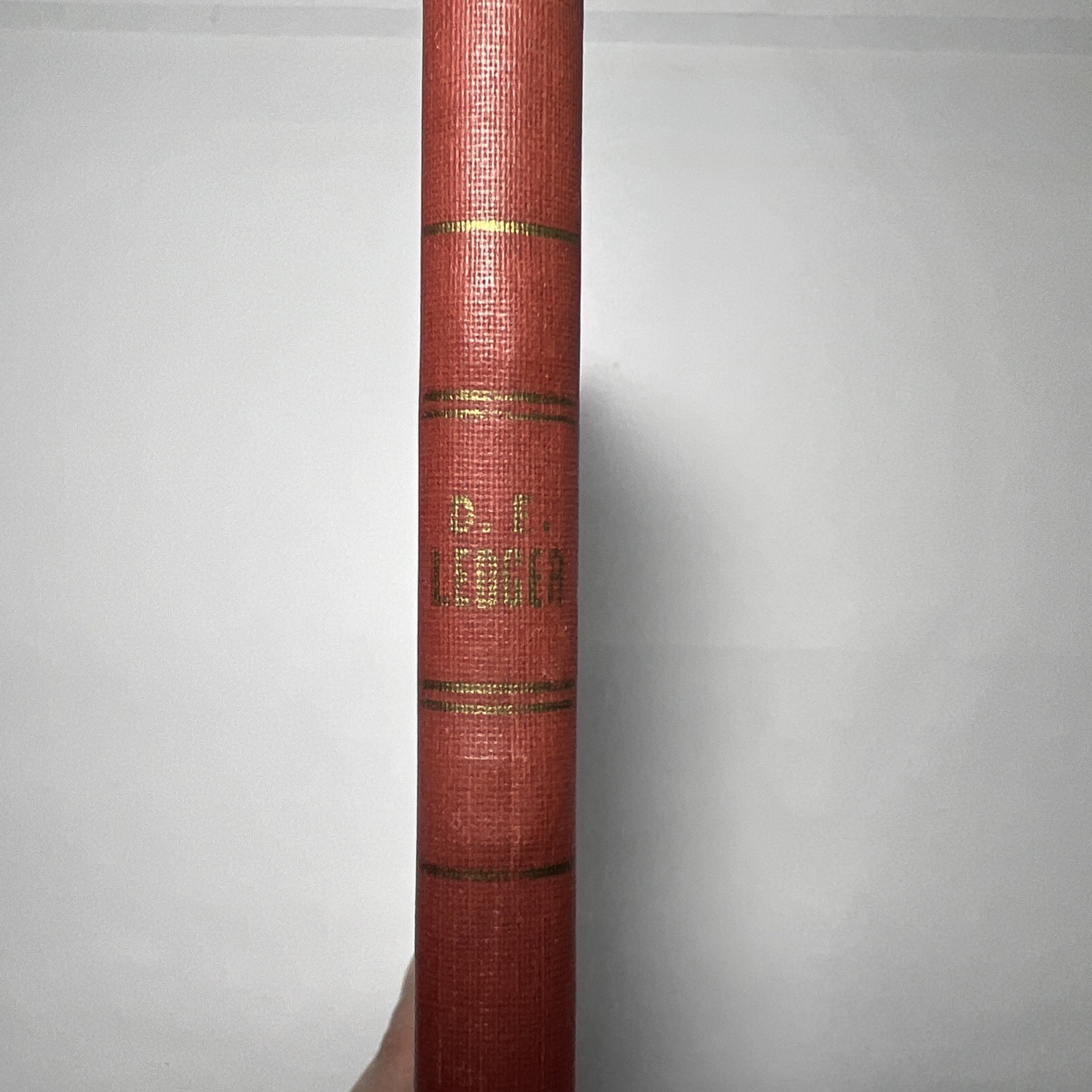 D.E. Ledger Personal Account Book Checkbook Register USA Unused Wilson Jones