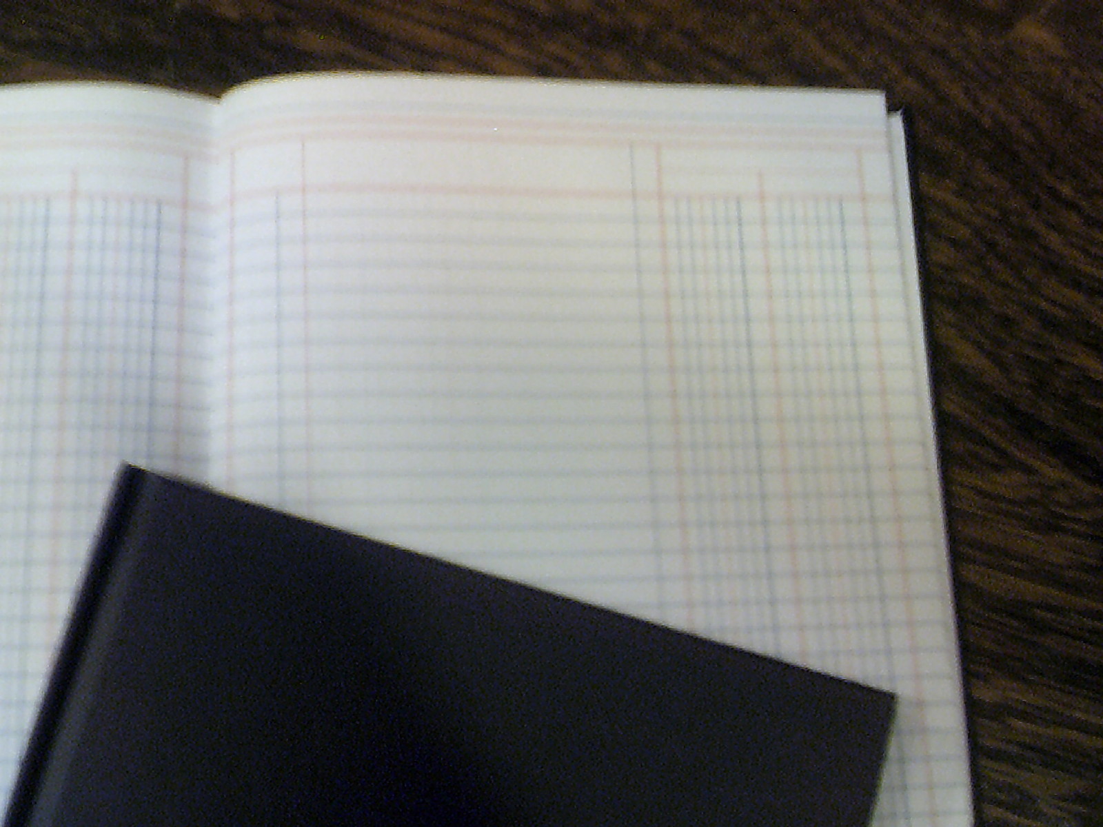Adams Account Book, 2 Columns, 7 x 9.25″, Black, 80 Pages, # ARB8002M, Ledger