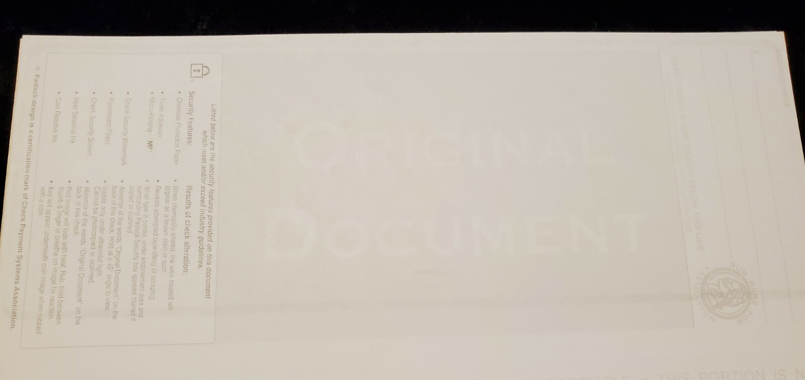 Versa Check Refills Classic Business Style 250 Blank Check / 3 Part page 1 Pack