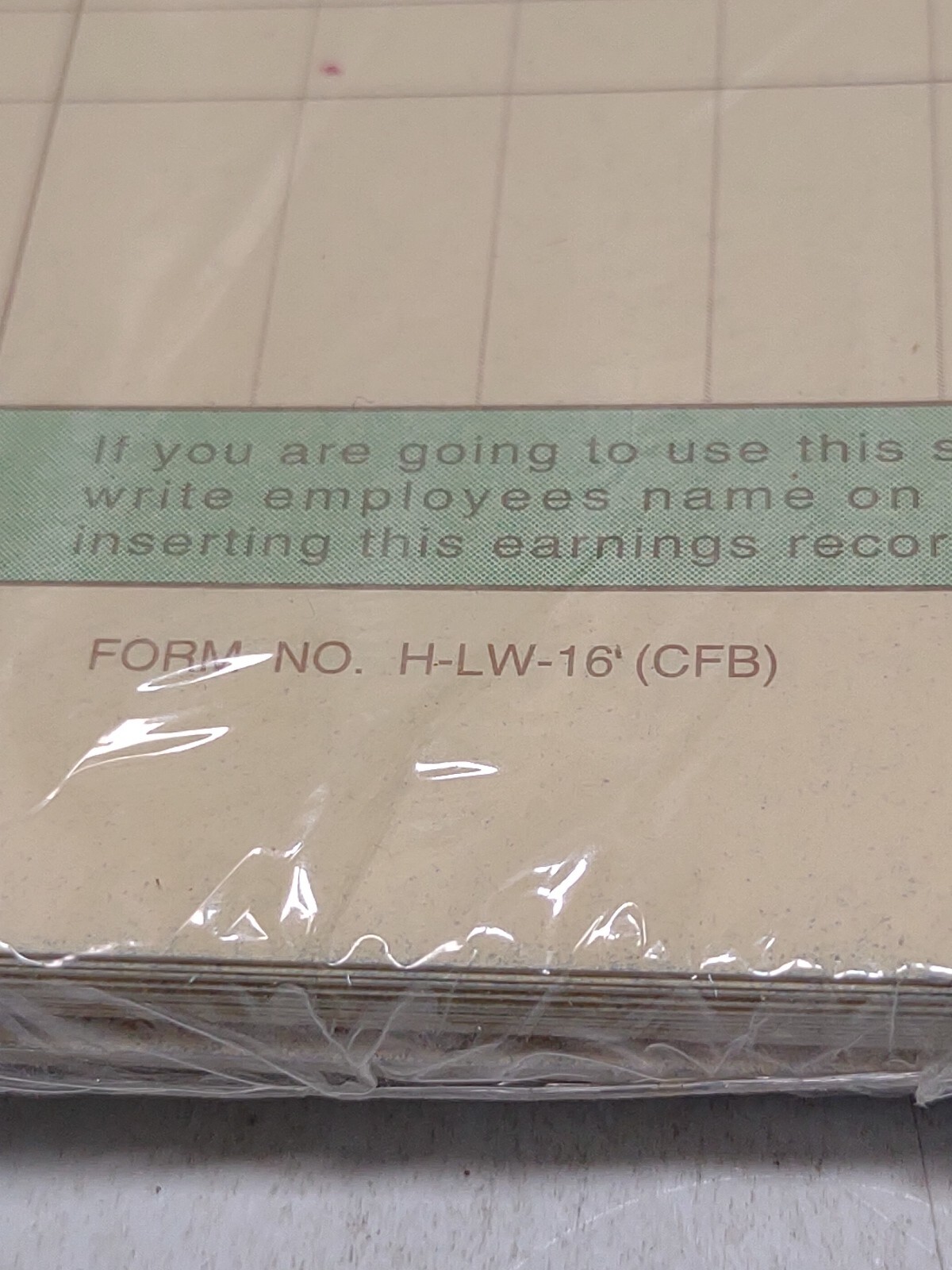 Expense Payroll Ledger (CFB) Form H-LW-16 Vintage 9.75 X 11 (78) Pages