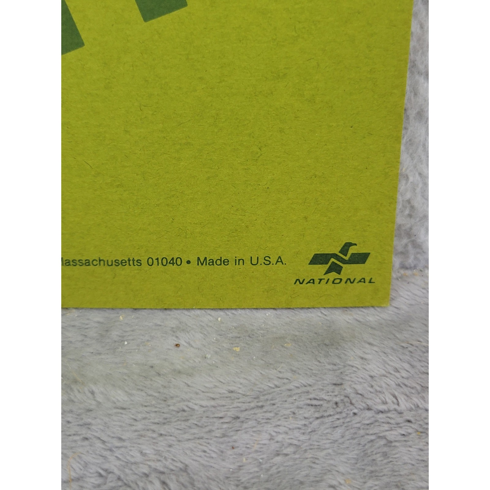 National 45-603 Analysis Pad 3 Columns Eye-Ease Green 11×8.5 50 Sheet Made in US