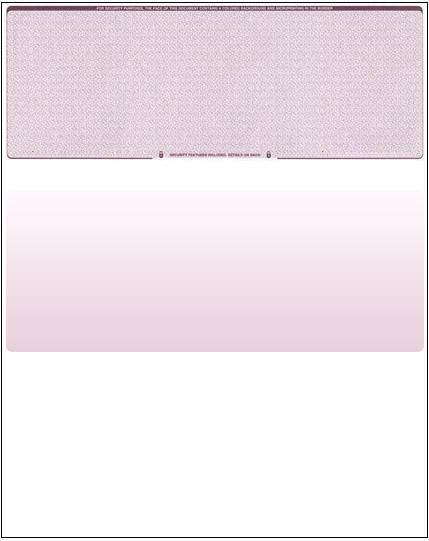 2500 Blank Check Stock – QuickBooks Computer Checks – Top – Burgundy Diamond