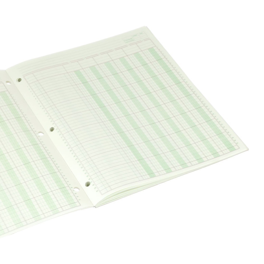 Columnar Ledger Pad 6 Columns Accounting Book 8.5 x 11 Letter Size 50 Sheets Per