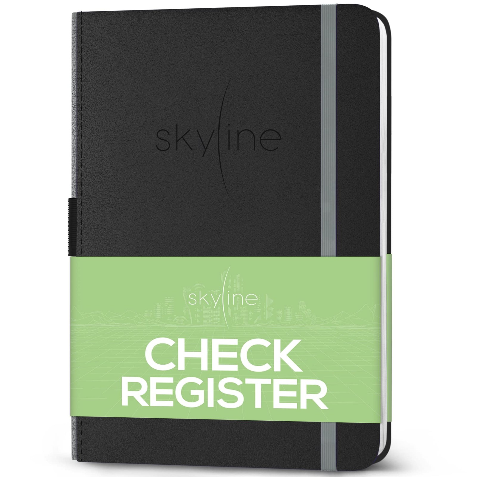 Skyline Check Register – Accounting Ledger Log Book for Income & Expenses – T…