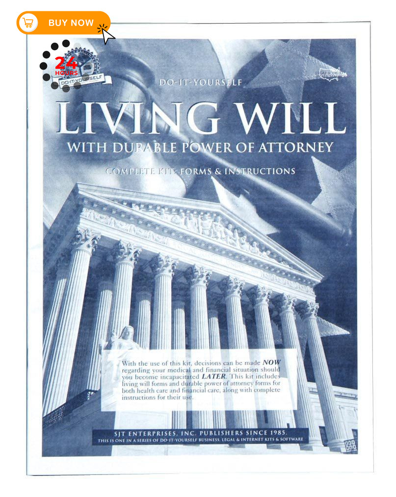 Do-It-Yourself Will Kit – Includes Last & Testament, One Size Fits All