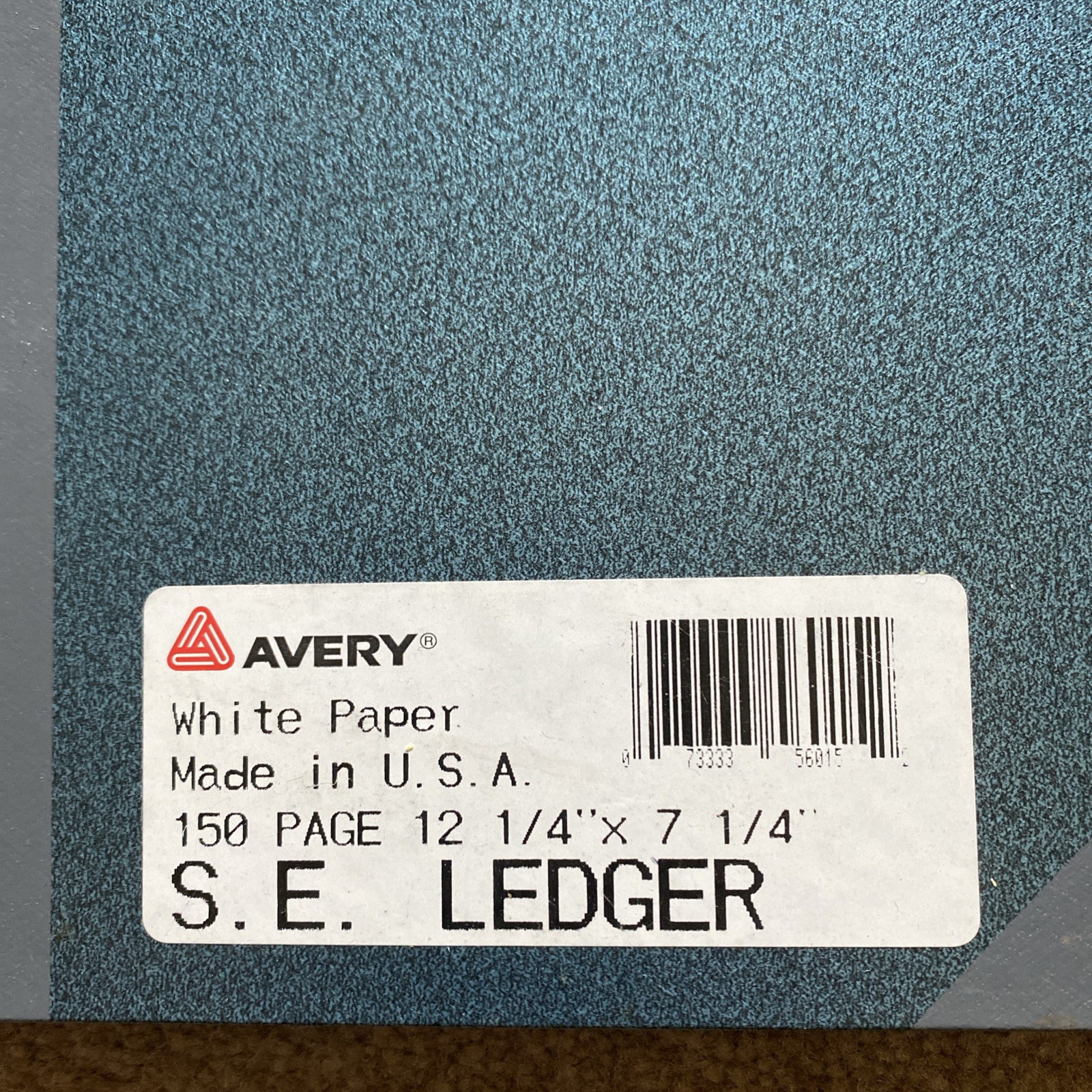 S E Ledger Personal Account Book 150 Pages Business Finance Record USA Unused