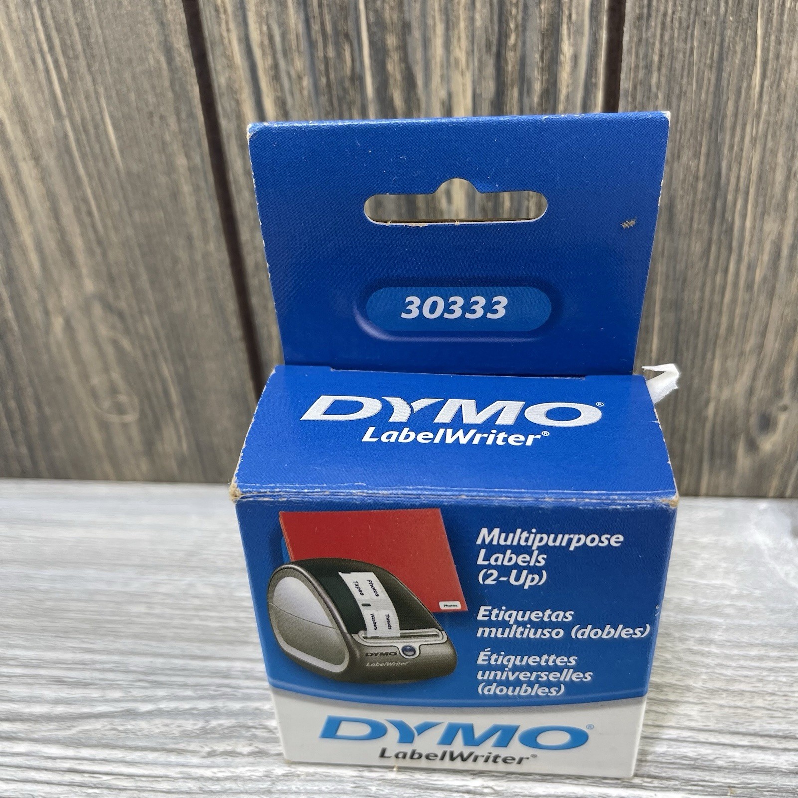 DYMO LabelWriter Multipurpose Labels 1/2 x 1 White 1000 Labels/Roll 30333