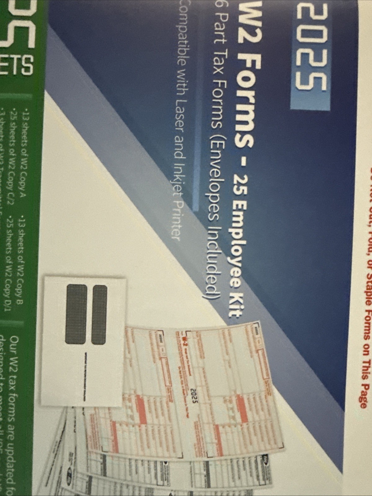2025 W2 Forms 25 Recipients