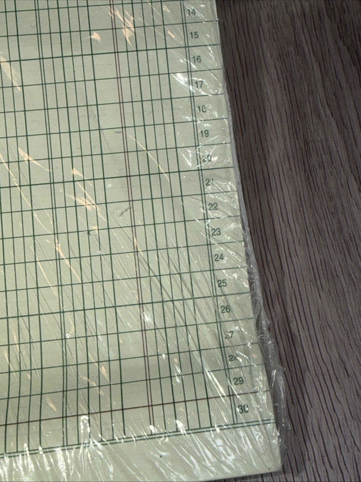 Lot 4 Wilson Jones Ledger Paper, Balance Ledger, 9-1/4″ x 11-7/8″ Green, 100 Eac