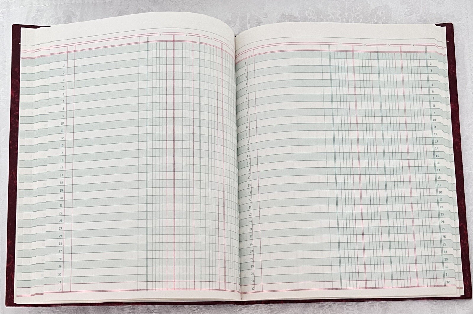 Vintage Boorum & Pease Columnar Book 3 Column Rite-Across 80 Pages Unused