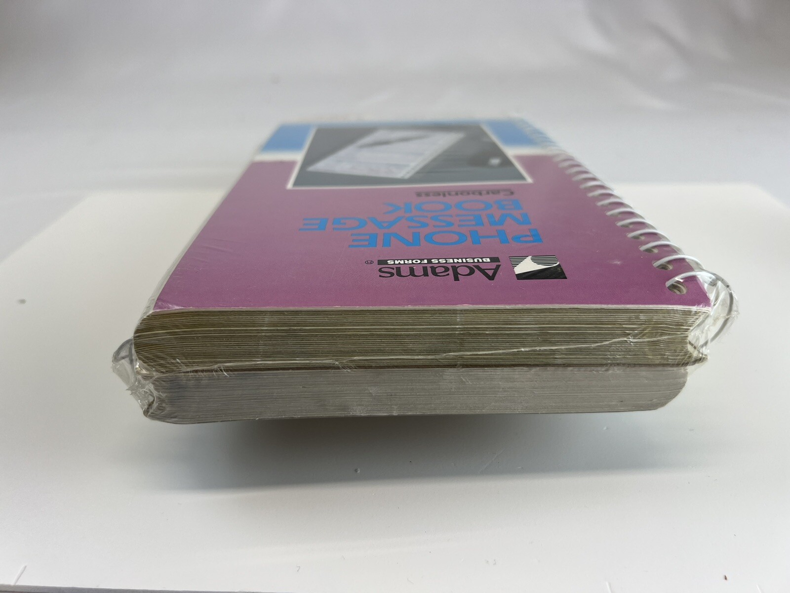 1993 Vintage ADAMS PHONE MESSAGE BOOK CARBONLESS-2 PACK=800 COUNT *NEW/SEALED*