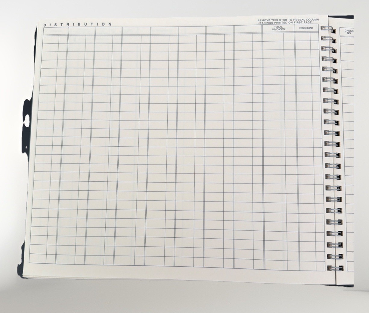 Cash Receipts Journal – 10 Column Disbursement Journal ONE JOURNAL 51 PAGES