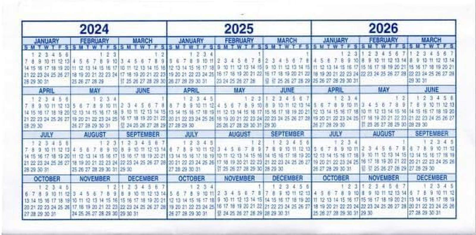 12 Check Registers, 2024-2025-2026, for Personal Checkbook Ledger Transaction Re