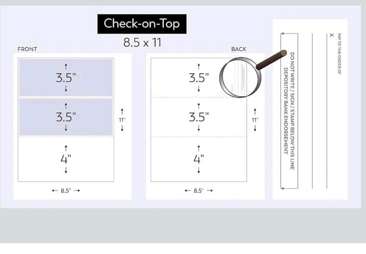 Compuchecks Tamper-Guard Security Blank Check Paper – 500 Business Checks Compa