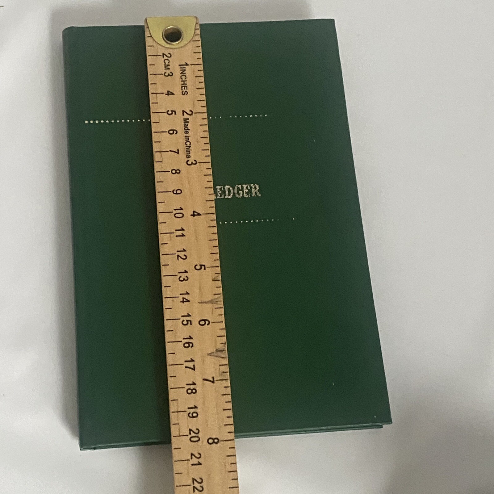 Cash Record S.E. LEDGER BOOK! NATIONAL BLANK BOOK CO. Eagle Line Vintage READ