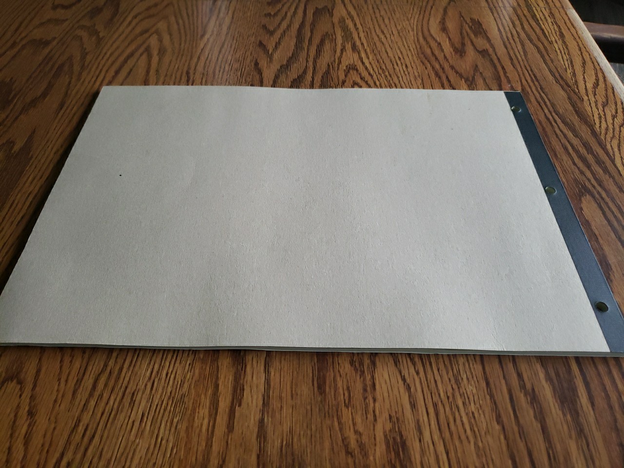 Office Max Green Tint Columnar Pad 13 Columns 11″ x 16 3/8″, 50-Sheets 2005 New