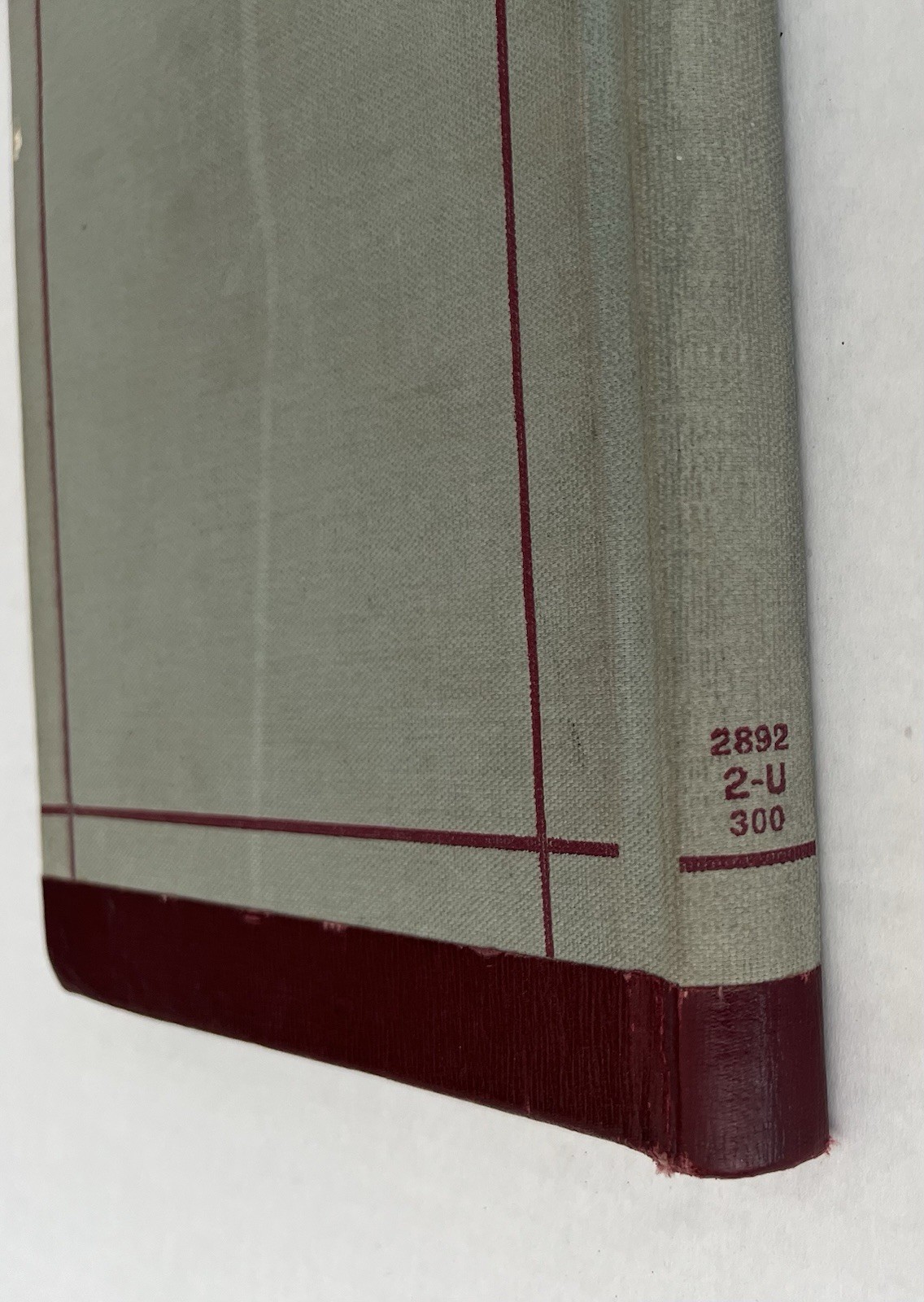 Vintage Accounting Ledger Canvas Bound Journal • **READ**