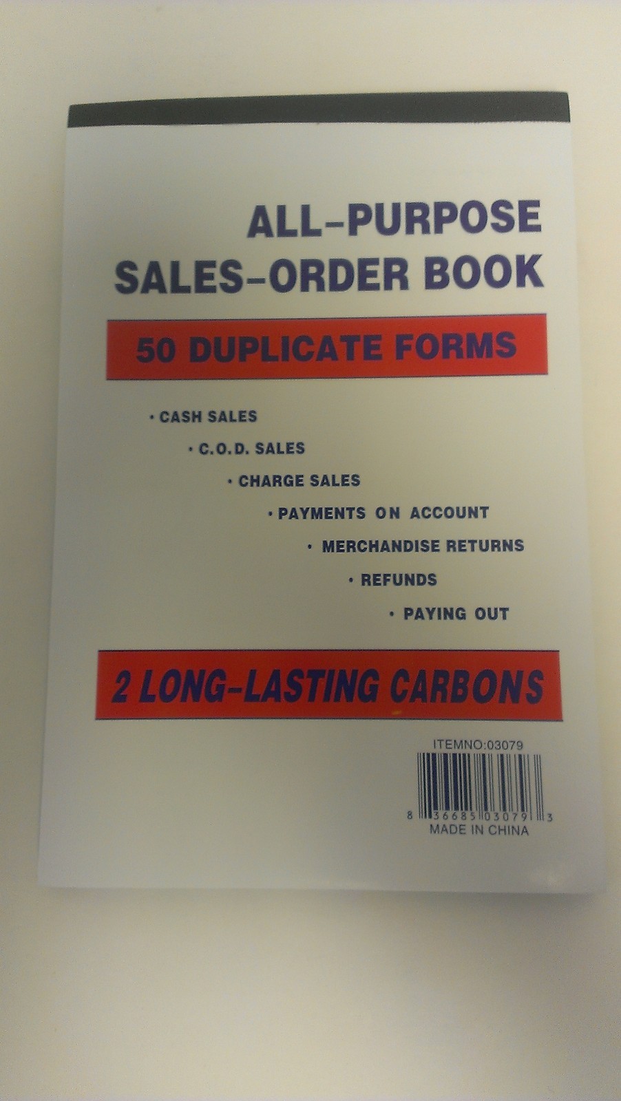 Lot of 2 Sales Order Books ~ 50 Duplicate Forms~ Carbonless, #’d ~ 5.5″x8″ (A1)