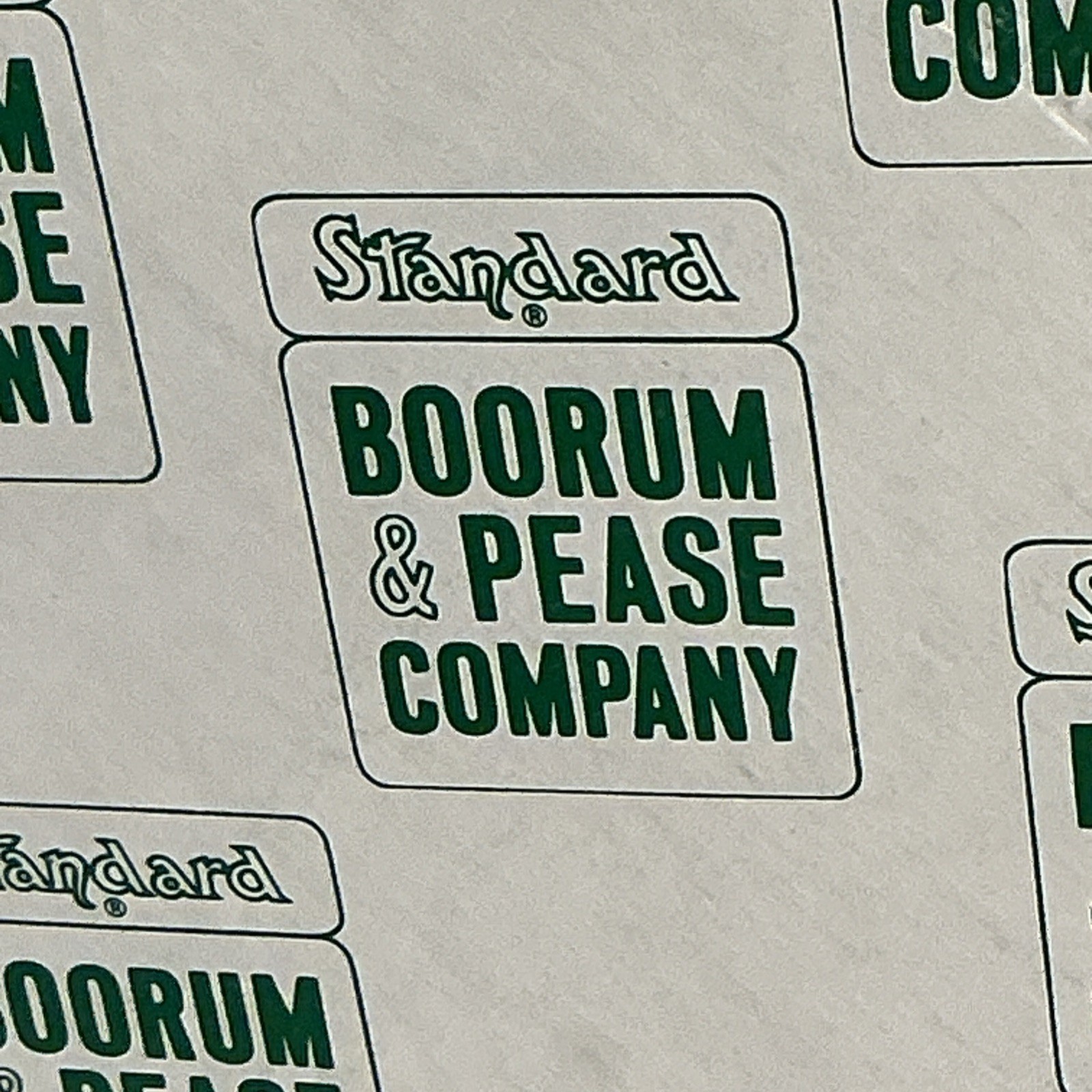 100 Boorum & Pease Green Columnar Ledger Sheets 9 1/4”h x 11 7/8″w NOS Vintage