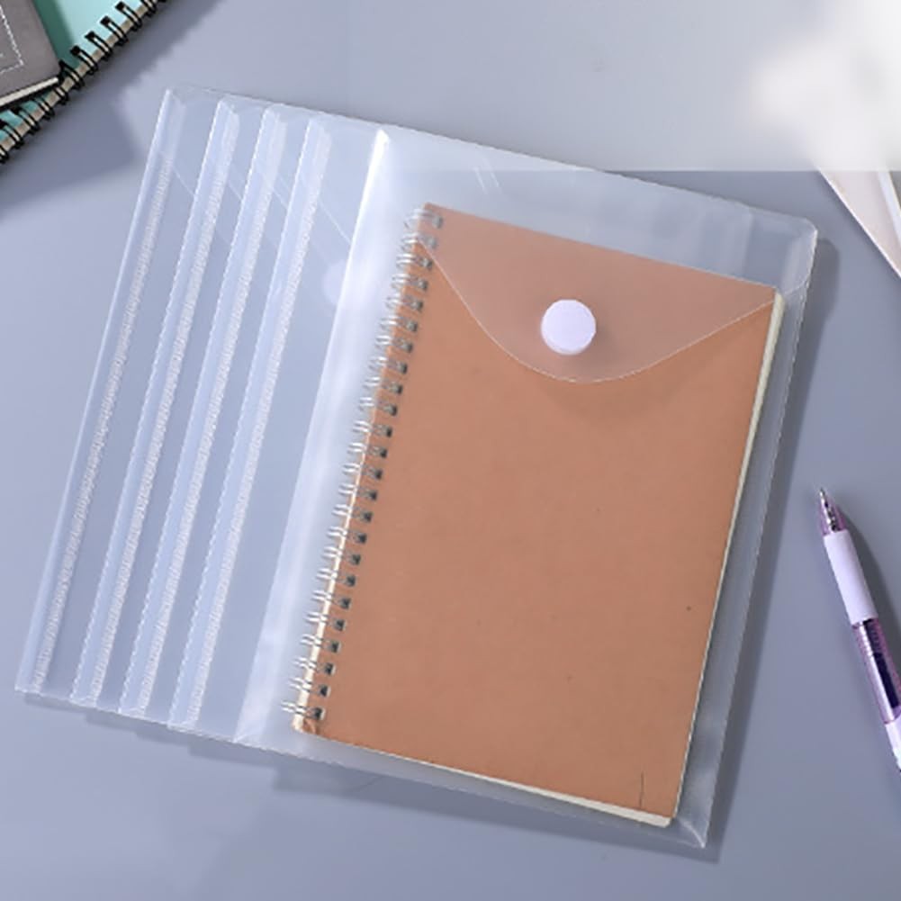 UUYYEO 20 Pcs 5 x 7 Inches Small Plastic 5 x 7 (W x L), Clear