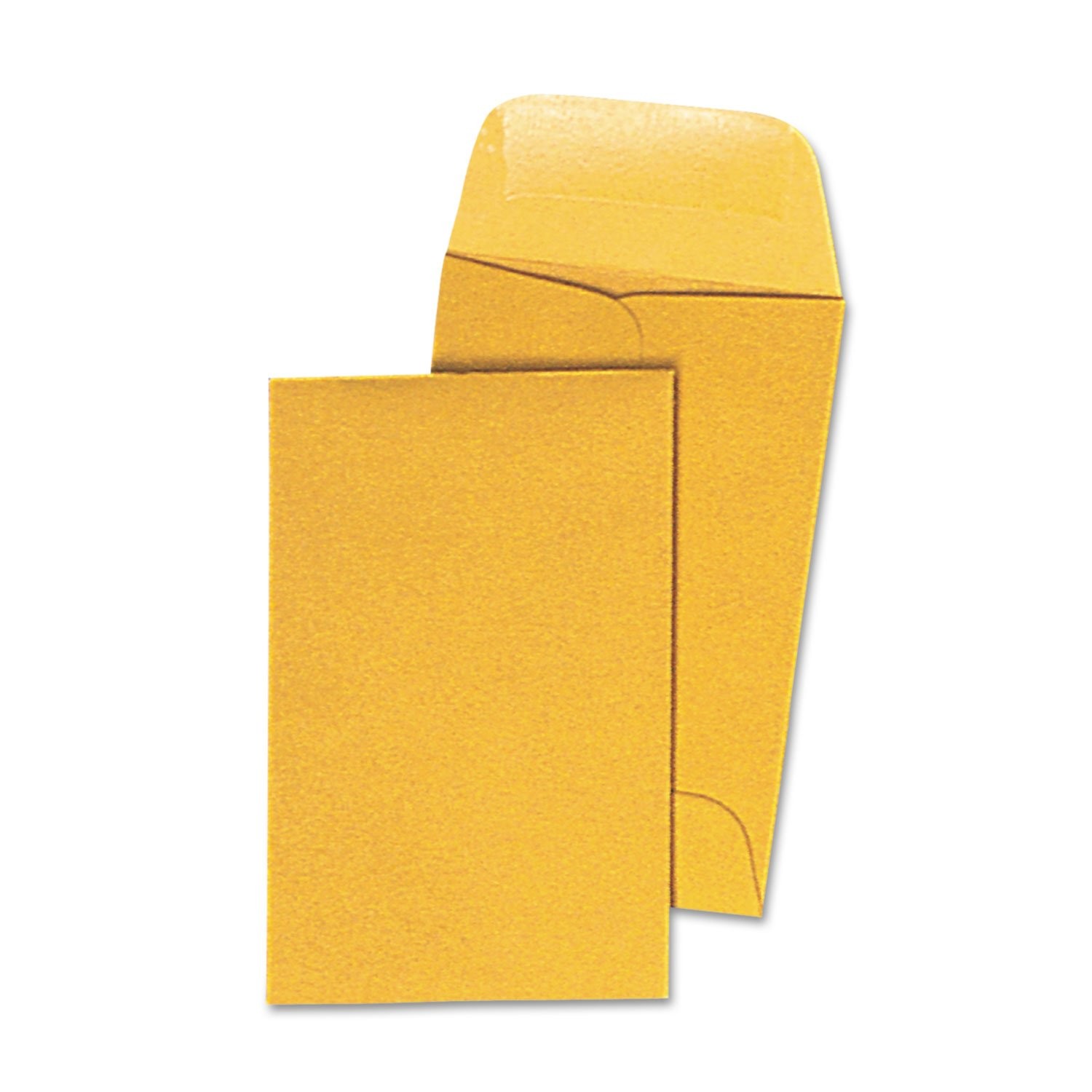 Universal 35300 Kraft Coin Envelope, 1, 2 1/4 x 3 1/2, Light Small, Brown